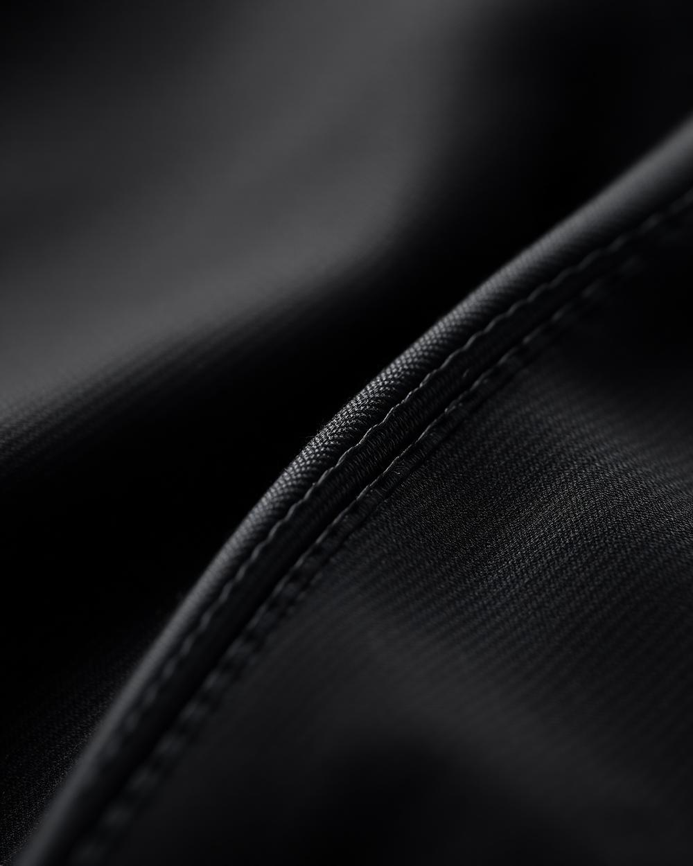 Heavyweight brushed technical jersey, 420gsm.