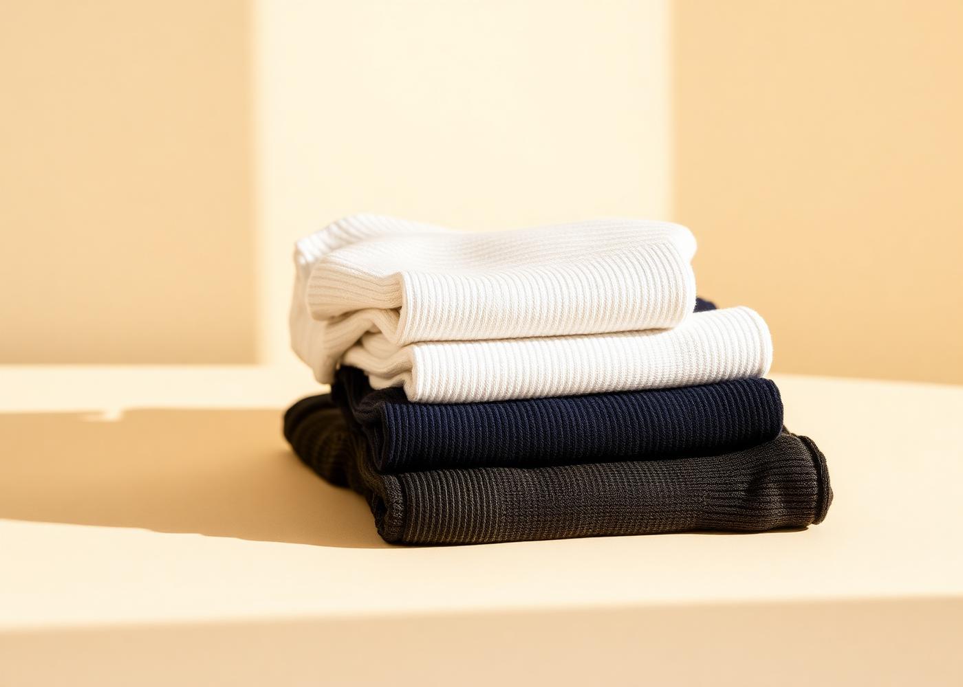 Ribbed Crew Sock